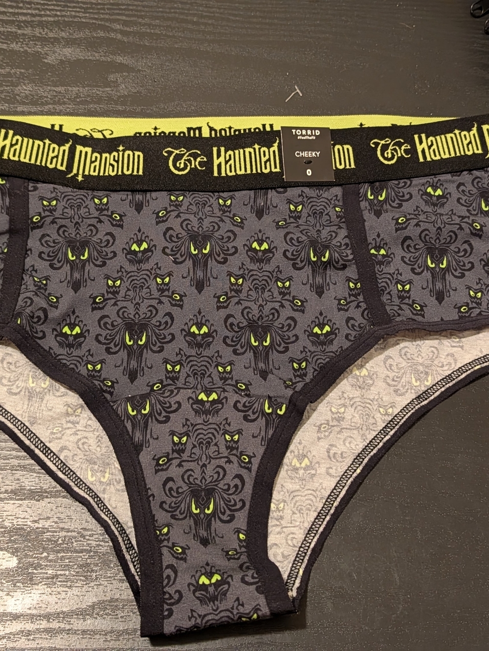 Torrid The Haunted Mansion Cheeky Briefs - Size 0